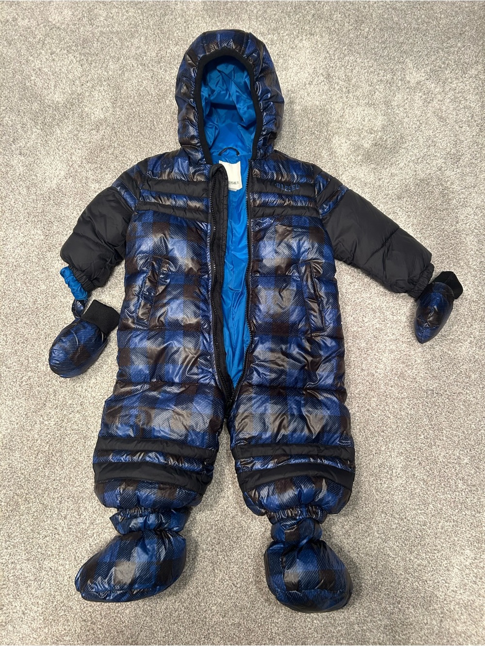Diesel baby snowsuit
